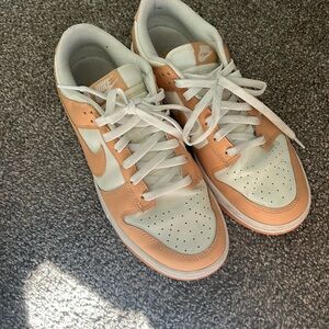 Orange Nike dunks